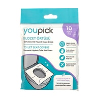  Youpick YOUPICK EXC. YOUPICK HİJYENİK KLOZET ÖRTÜSÜ 10'LU  