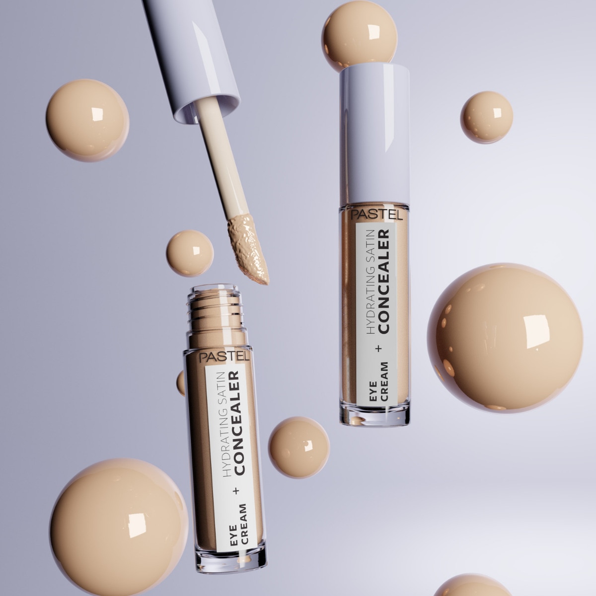  PASTEL PASTEL Pastel Make Up To Skin Care Hydrating Göz Altı Kapatıcısı ve Göz Kremi 63 Milkshake  1 of 10 