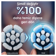 Oral-B iO Gentle Care Diş Fırçası Başlığı 4 Adet Siyah