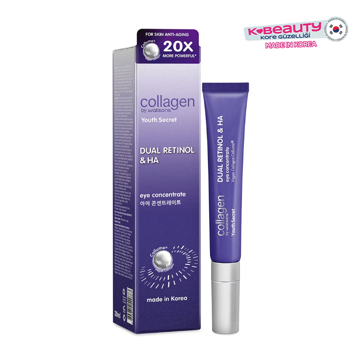 COLLAGEN BY WATSONS COLLAGEN BY WATSONS Collagen By Watsons Youth Secret Göz Kremi 20 ml 1 of 1 Collagen By Watsons Youth Secret Göz Kremi 20 ml