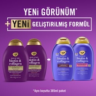 OGX Dolgunlaştırıcı Biotin ve Kolajen Şampuan 385 ml