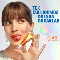 VASELINE VASELINE Vaseline Gluta Hya Serinletici Etki Lip Gloss Juicy Peach 1 of 10
