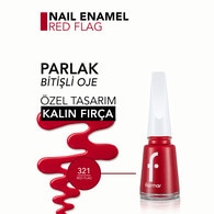 Flormar Nail Enamel Yoğun Pigmentli Parlak Oje No: 321