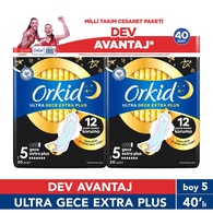  ORKID ORKID Orkid Ultra Ekstra Cesrt Pkti Gce Ekstra Plus 40'lı  1 of 1 