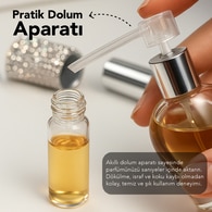 Zhene Kristal Desenli Seyahat Parfüm Şişesi 10 ml