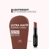 Flormar Lightweight Lip Powder Ultra Hafif Mat Ruj No: 005
