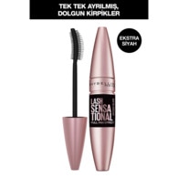 Maybelline New York Lash Sensational Yelpaze Etkili Maskara Ekstra Siyah