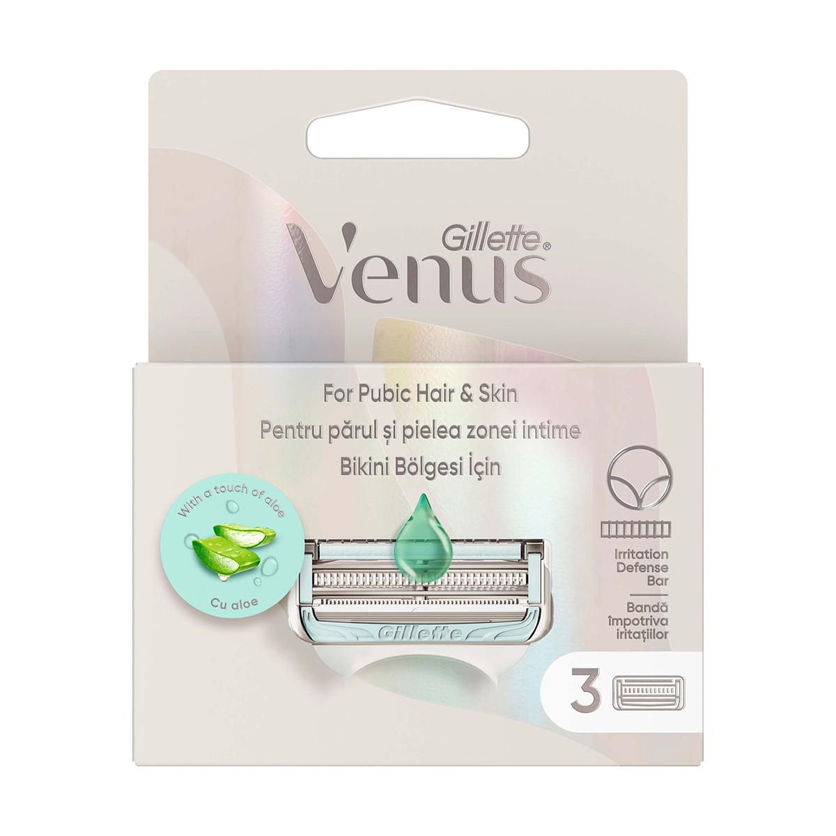  GILLETTE VENUS GILLETTE VENUS Gillette Venus Bikini Bölgesi Yedek Bıçak 3'lü  1 of 7 