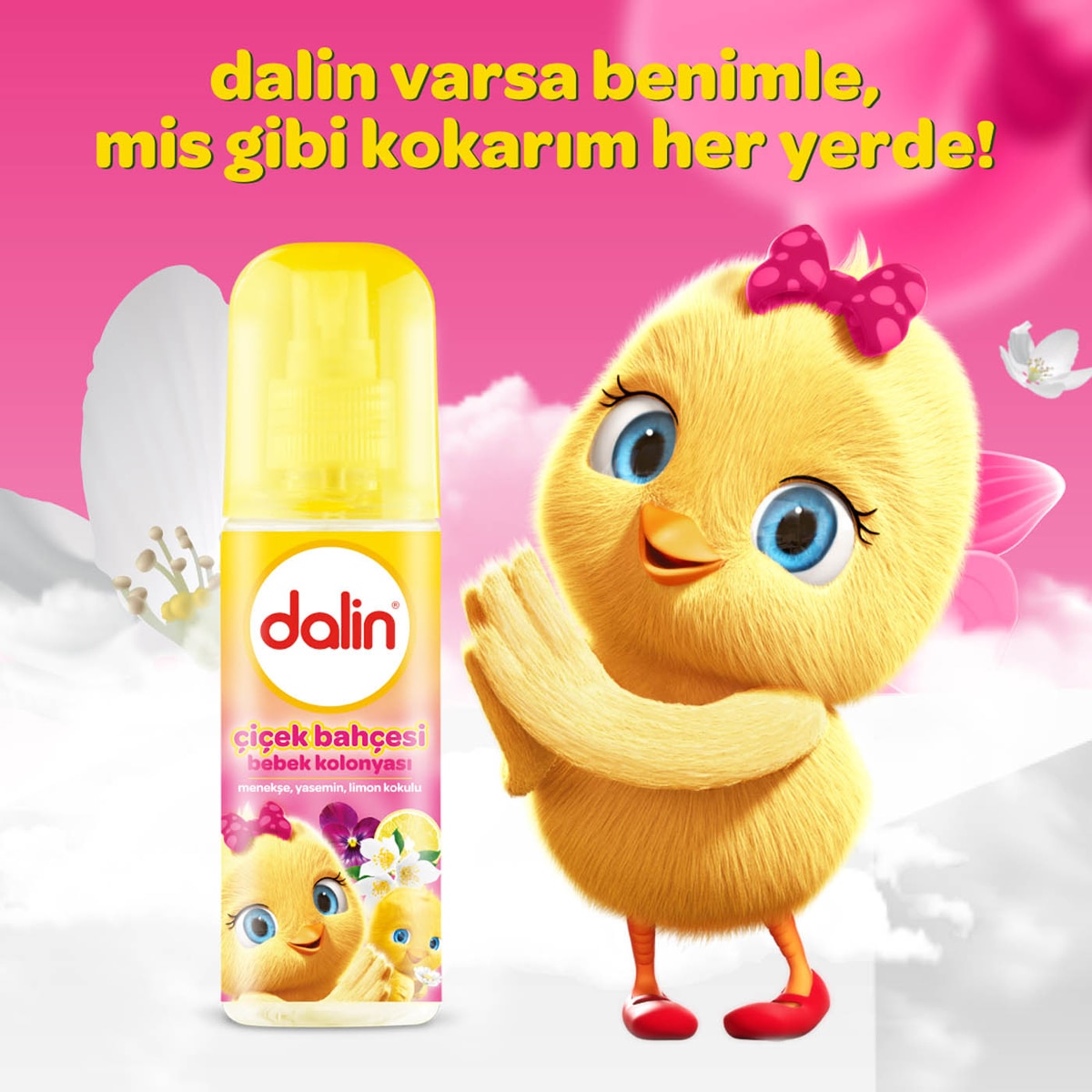 DALİN DALİN Dalin Çiçek Bahçesi Bebek Kolonyası 150 ml 1 of 4