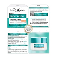 L'Oreal Paris Bright Reveal Koyu Leke Karşıtı Cilt Tonu Eşitleyici Spf50+ Nemlendirici Krem Niasinamid 50 ml