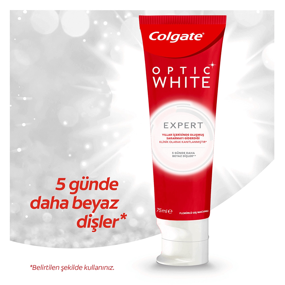  COLGATE COLGATE Colgate Optik White Expert White Beyazlatıcı Diş Macunu 75 ml  1 of 5 