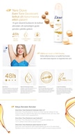 Dove Kadın Sprey Deodorant Eventone Kalendula Özü 150 ml
