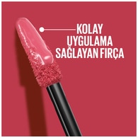 Maybelline New York Super Stay Vinyl Ink Uzun Süre Kalıcı Likit Parlak Ruj 145 Rogue