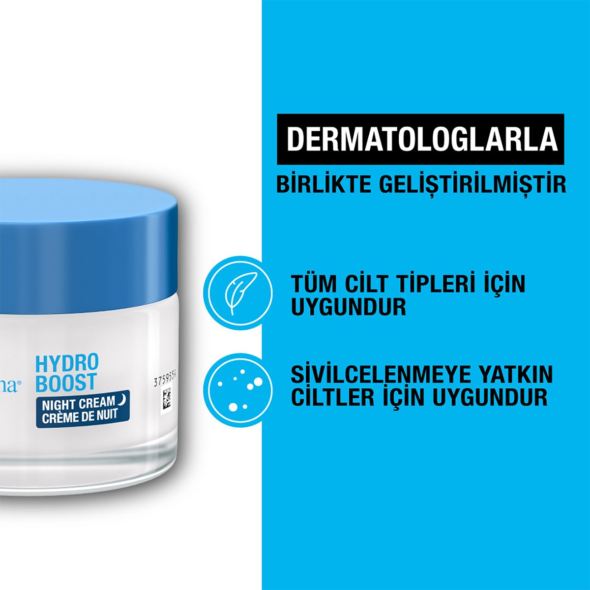  NEUTROGENA NEUTROGENA Neutrogena Hydro Boost Gece Kremi 50 ml  1 of 4 