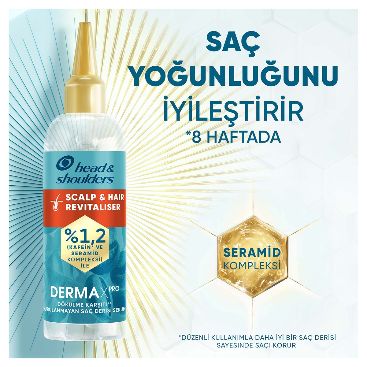  HEAD&SHOULDERS HEAD&SHOULDERS Head&Shoulders Dermaxpro Scalp Saç Serumu 145 ml  1 of 10 