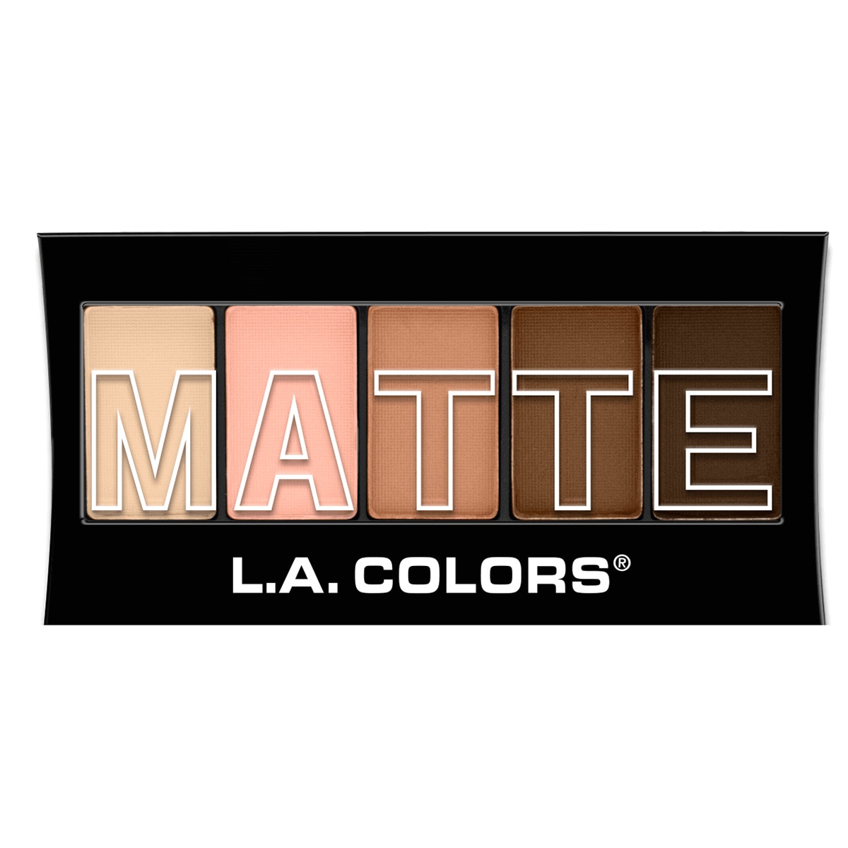 LA COLORS LA COLORS La Colors Matte 5 Color 5'li Far Paleti Tan Khaki 1 of 1