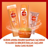 Elidor Superblend Sıvı Saç Bakım Kremi Anında Onarıcı C Vitamini Keratin Seramid 200 ml