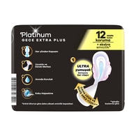 Orkid Platinum Tekli Paket Gece Ekstra Plus 5 Adet Hijyenik Ped