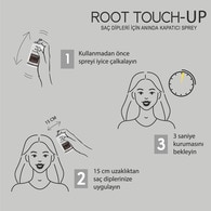 Neva Root Touch-Up Kapatıcı Sprey Koyu Kahve 75 ml