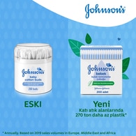 Johnson's Bebek Kulak Çubuğu 200 Adet