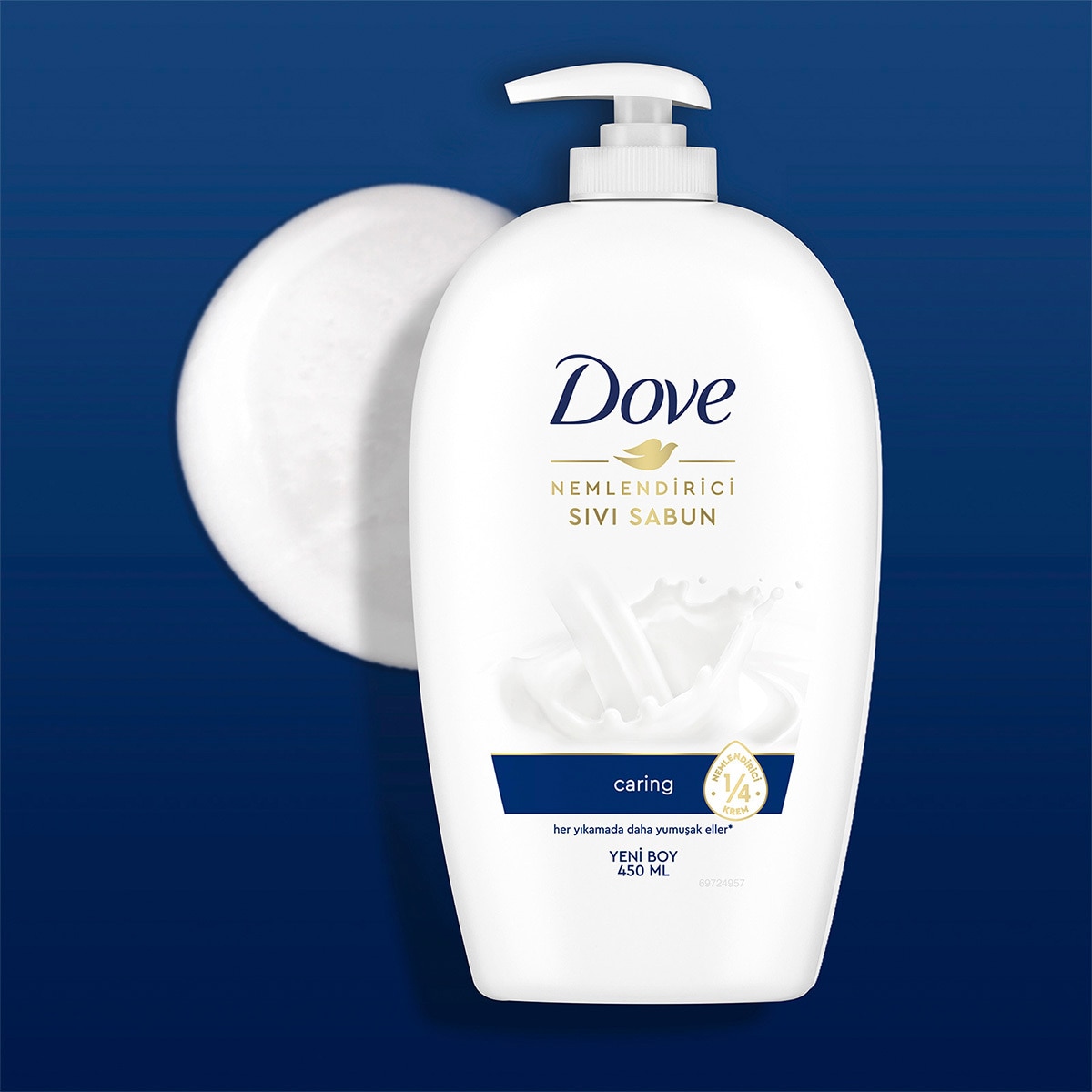  DOVE DOVE Dove Nemlendirici Sıvı Sabun Caring 450 ml  1 of 7 
