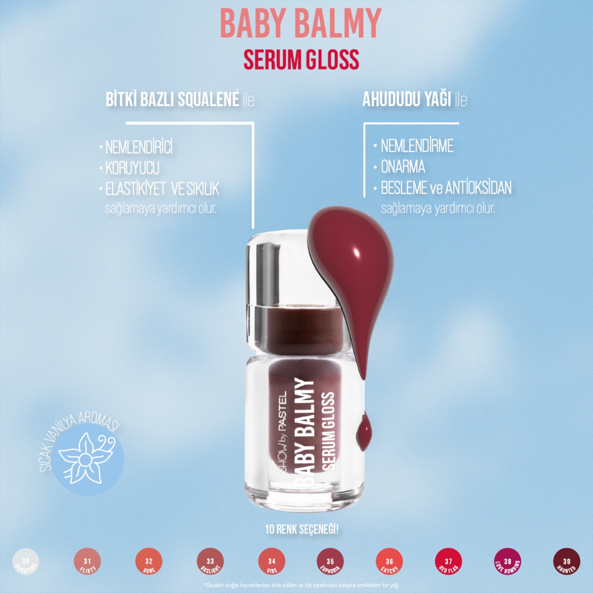 undefined SHOW BY PASTEL Show By Pastel Baby Balmy Serum Gloss 39 Haunted 1 of 4