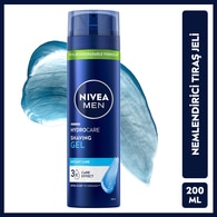 NIVEA FOR MEN NIVEA FOR MEN Nivea Men Erkek Tıraş Jeli Hyrocare Nemlendirici 200 ml