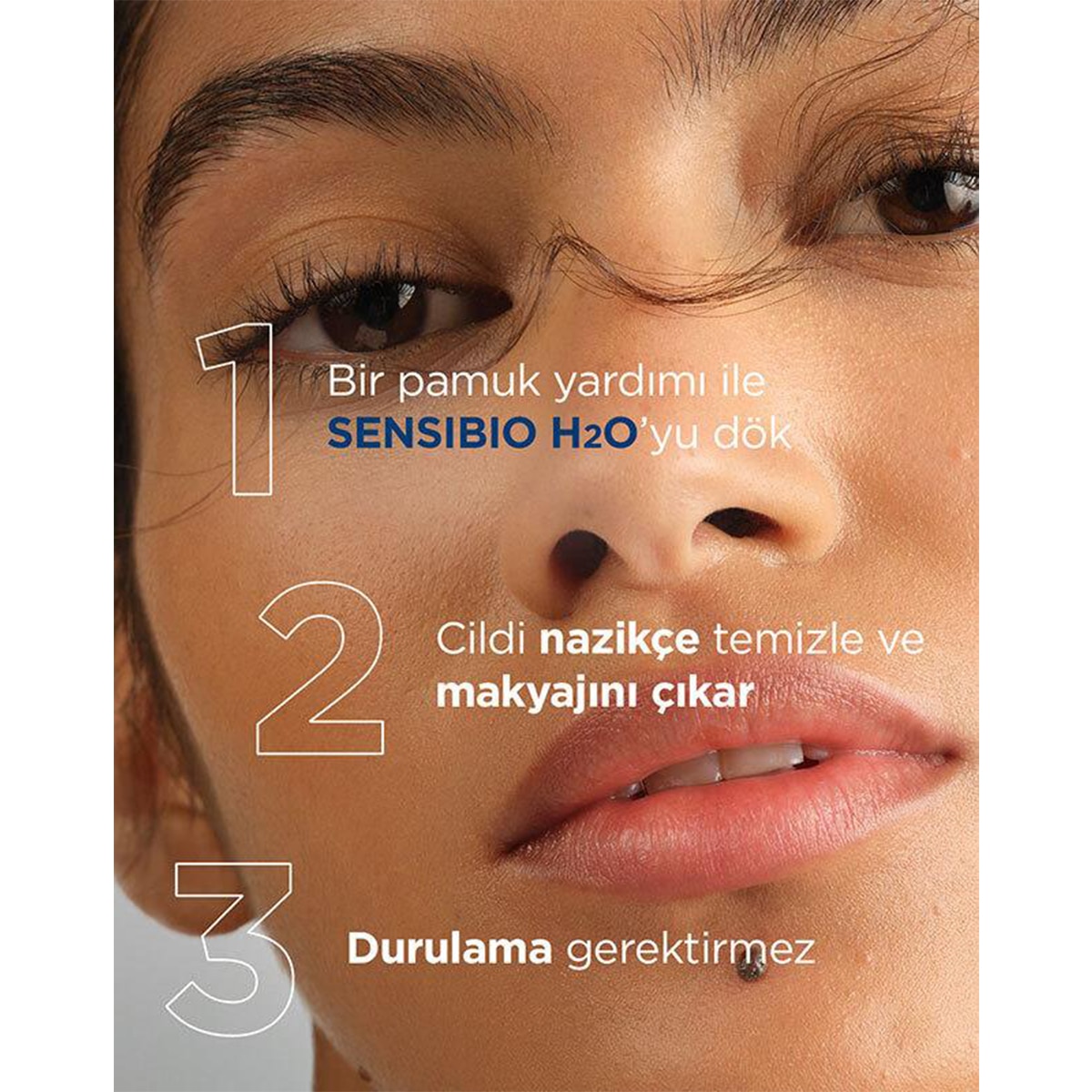  BIODERMA BIODERMA Bioderma Sensibio H2O Hassas ve Normal Ciltler için Micellar Arındırıcı Makyaj Temizleme Suyu 250 ml  1 of 4 