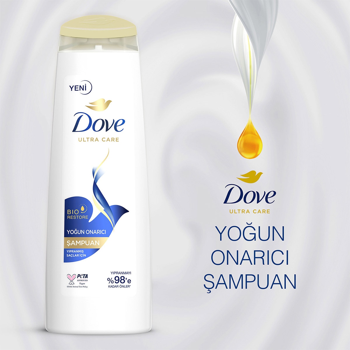  DOVE DOVE Dove Şampuan Yoğun Onarıcı 400 ml  1 of 9 