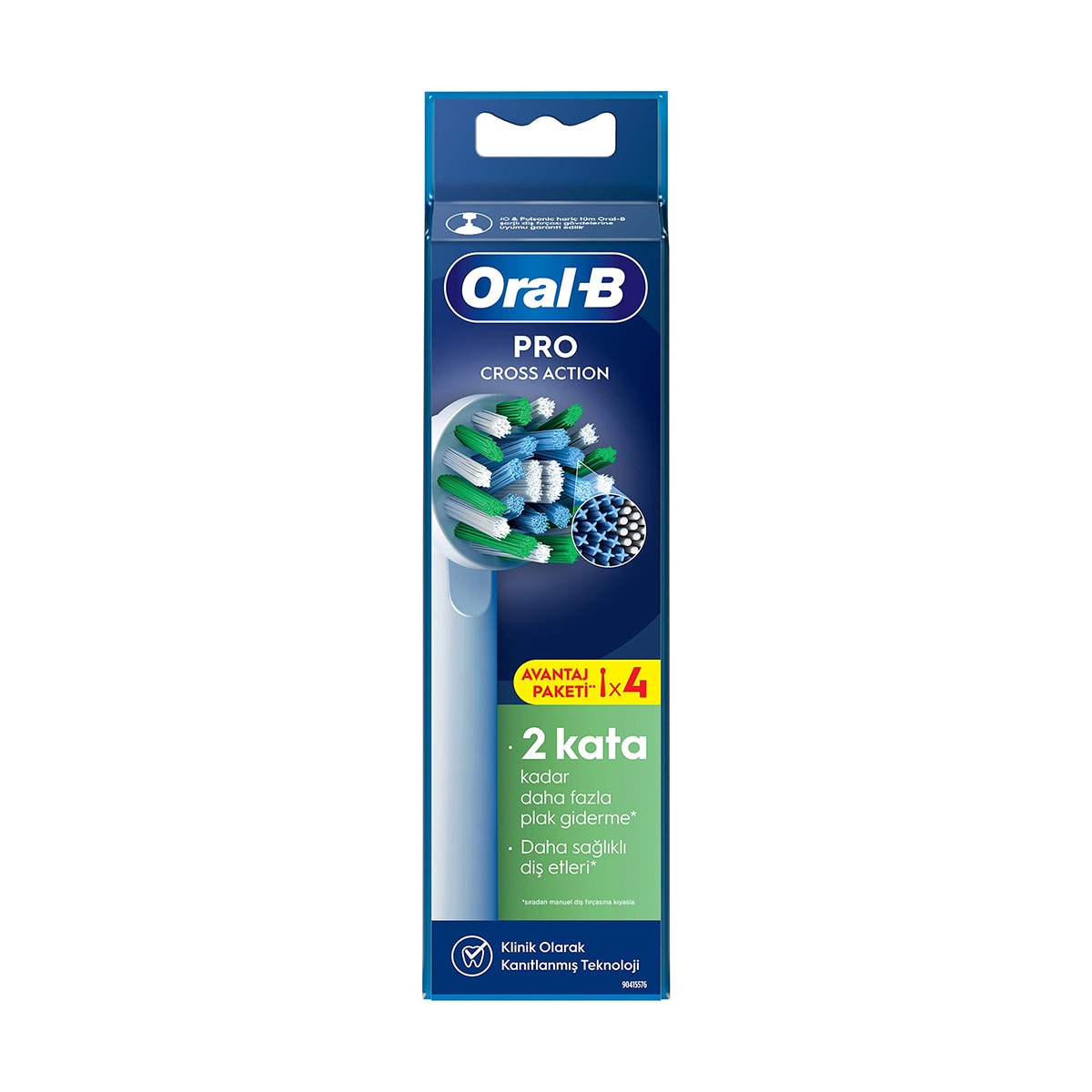 ORAL-B ORAL-B Oral-B Cross Action 4'lü Yedek Başlık 1 of 5