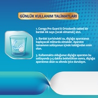  COREGA COREGA Corega Proguard & Ortodontik Protez Temizleyici Tablet 30’lu  1 of 8 