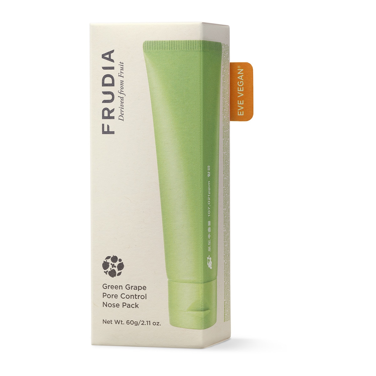 FRUDIA FRUDIA Frudia Green Grape Gözenek Kontrol Soyulabilir Burun Maskesi 60 g 1 of 6