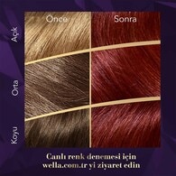 Wella Koleston Kit Saç Boyası Kızıl Büyü 55/46