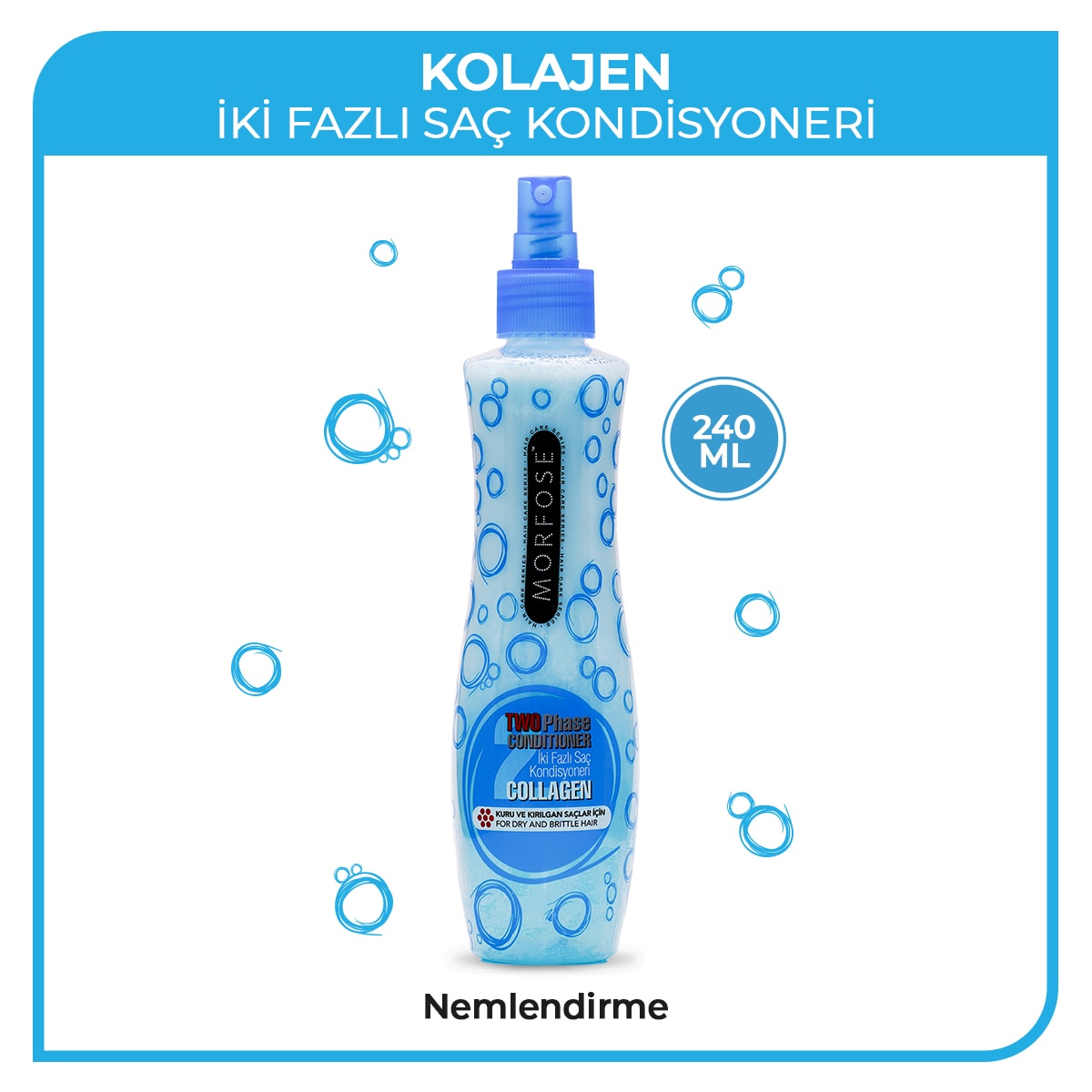  MORFOSE EXC. MORFOSE EXC. Morfose Kolajen Çift Fazlı Fön Suyu 240 ml 