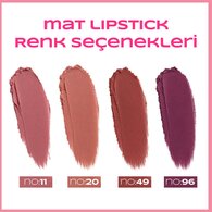 UNFILTER UNFILTER BEAUTY Unfilter Beauty Mat Ruj No: 20 Mercan 1 of 4
