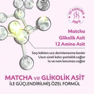  undefined ASHLEY JOY EXC. Ashley Joy Matcha Gloss Glikolik Asit İçeren Işıltı ve Parlaklık Veren Saç Bakım Sütü 150 ml  1 of 8 