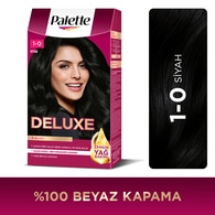 Palette Deluxe Saç Boyası 1-0 Siyah