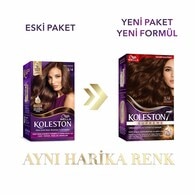Wella Koleston Kit Saç Boyası Koyu Kestane 3/4
