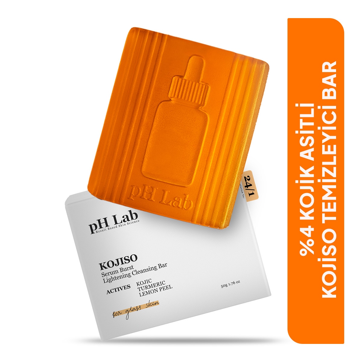  PH LAB PH LAB PHLAB KOJISO LEKE KARŞITI TEMİZLEME BAR 50ML  1 of 7 