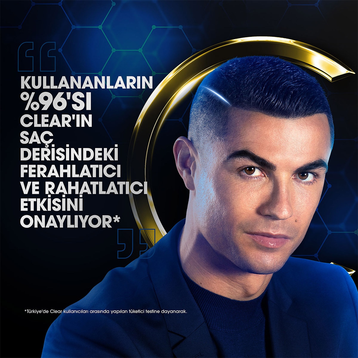  CLEAR CLEAR Clear Men Kepeğe Karşı Etkili Şampuan Legend By CR7 350 ml  1 of 11 