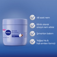 Nivea Smooth Sensation El ve Vücut Bakım Kremi 400 ml 48 Saat Nemlendirici