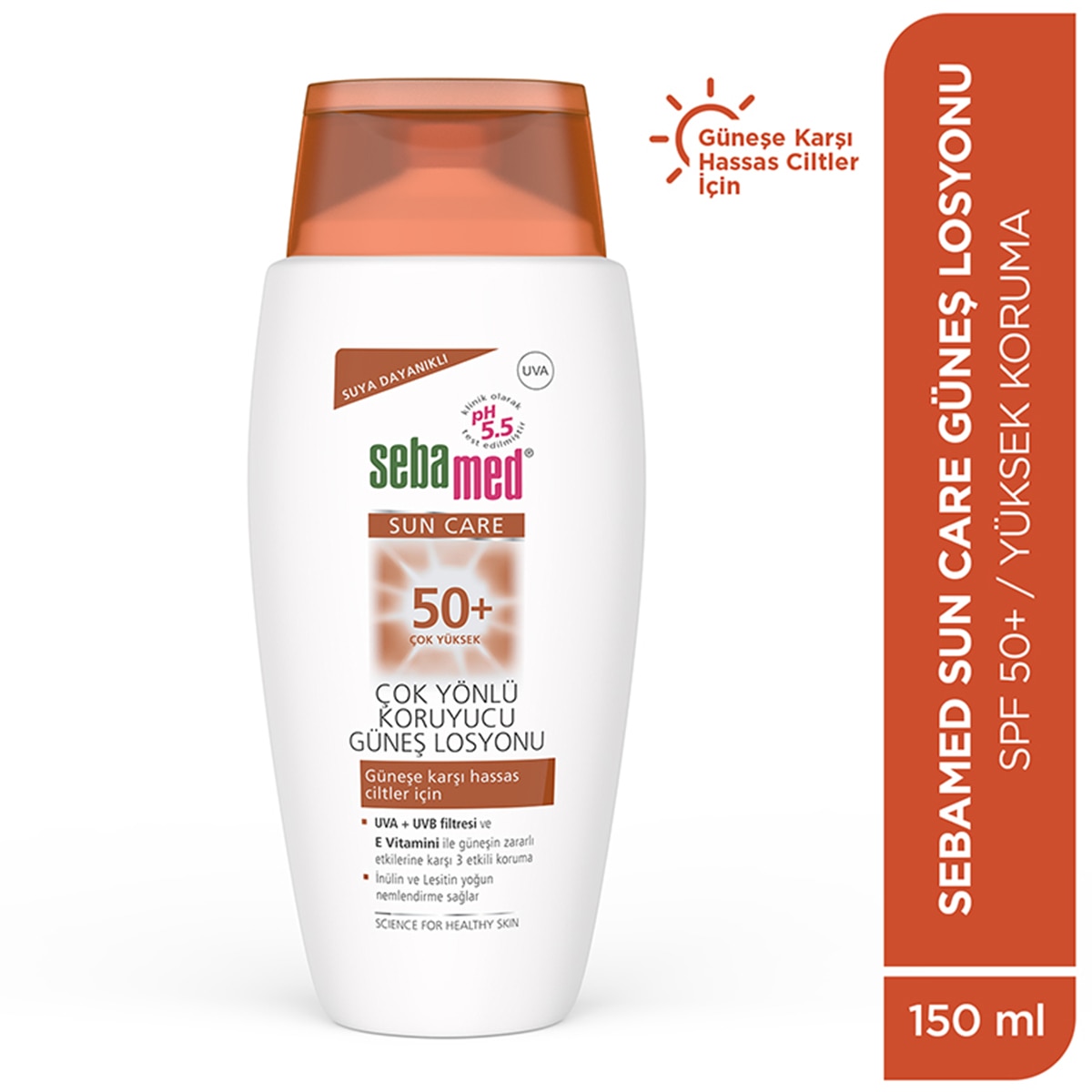  SEBAMED SEBAMED SUN Sebamed Güneş Losyonu Çok Yönlü Koruyucu Spf 50 150 ml  Sebamed Güneş Losyonu Çok Yönlü Koruyucu Spf 50 150 ml