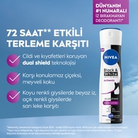  NIVEA DEO NIVEA DEO Nivea Deodorant Sprey Black & White Authentic Kadın 150 ml  1 of 7 