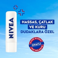 Nivea Dudak Bakım Kremi Med Repair 4,8 g 24 Saat Nem SPF15