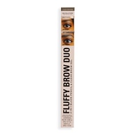 Revolution Fluffy Brow Duo Kaş Kalemi ve Kaş Maskarası Dark Brown
