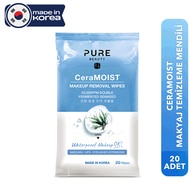  PURE BEAUTY PURE BEAUTY Pure Beauty Pomegranate Hydro Glow Makyaj Temizleme Mendili 20 Adet  