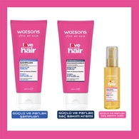 WATSONS WATSONS Watsons Saç Bakım Yağı Macademia Güçlü & Parlak 100 ml  1 of 6 