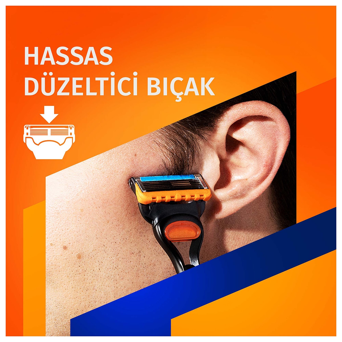  GILLETTE GILLETTE Gillette Fusion5 Tıraş Makinesi + 5 Yedek Bıçak Seti  1 of 7 