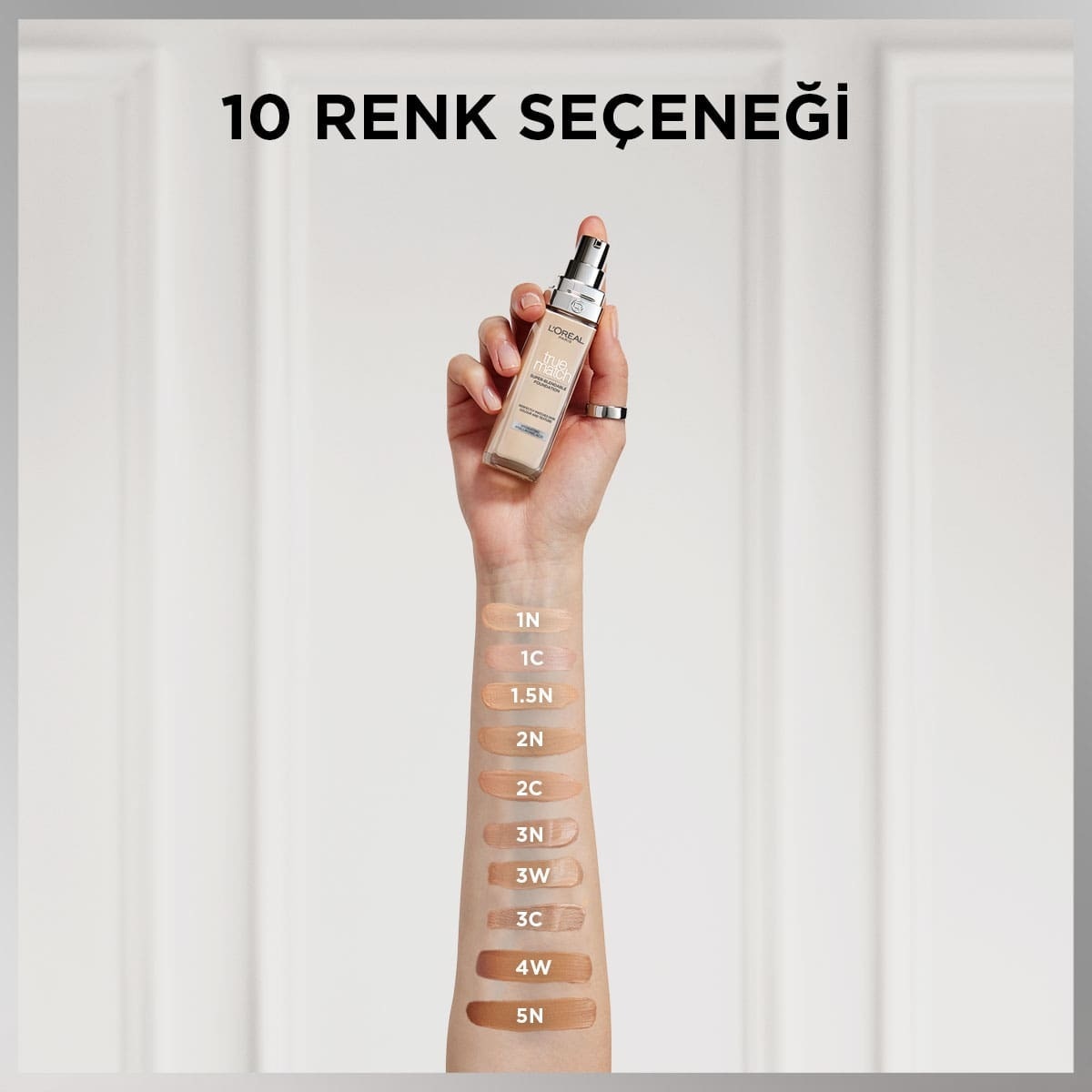 LOREAL PARIS LOREAL PARIS L'Oreal Paris True Match Bakım Yapan Fondöten 1.5N Linen  1 of 10 