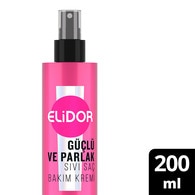  ELİDOR ELİDOR Elidor Superblend Sıvı Saç Bakım Kremi Güçlü Ve Parlak E Vitamini Makademya Yağı Kolajen 200 ml  1 of 1 